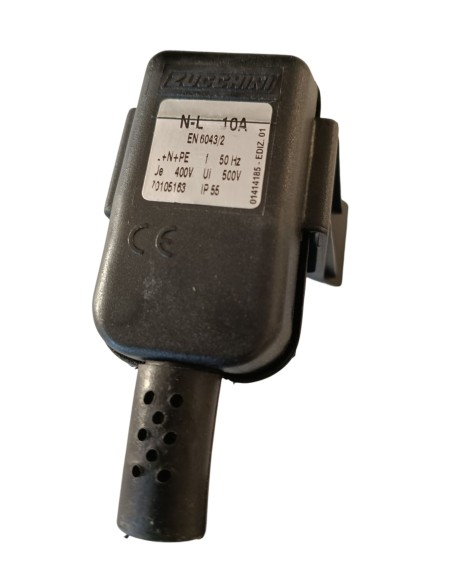 Enchufe Lb 10a l2-n2 + cable 3m. ip55